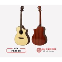 Đàn guitar acoustic Hex FX400C