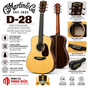 Đàn Guitar Acoustic Martin D28