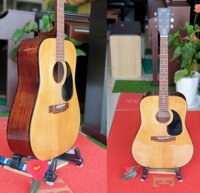 Đàn guitar acoustic nội địa Nhật Qnui W180, âm thanh chất lượng, bền bỉ