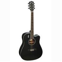 Đàn Guitar Acoustic Rosen G11 đen chính hãng, Full Gỗ Thịt