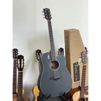 Đàn Guitar Acoustic Rosen T130 Đen Sang Trọng - Bản Nâng Cấp Rosen G13 G11 – Đàn Tàu Gỗ Thịt Tiếng Ấm Hay + Action Thấp