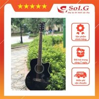 Đàn guitar Acoustic Vines VA4020BK - Phân phối nhạc cụ chính hãng Sol.G