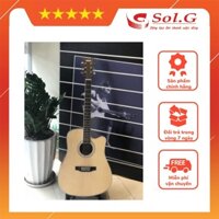 Đàn Guitar Acoustic Yamaha F3000 màu Vàng Có EQ phân phối nhạc cụ chính hãng SolG