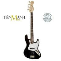 Đàn Guitar Bass Fender Squier Affinity Series Jazz Laurel Fingerboard Ghi-tar - Black - Chính Hãng