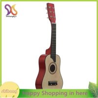 Đàn Guitar Basswood 25 Inch 6 Dây Đàn Guitar Mini Nhỏ Có Đàn Guitar Chọn Dây Cho Trẻ Em Trẻ Em Quà Tặng Người Mới Bắt Đầu