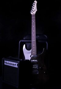 Đàn Guitar Cate QM-E03 Black
