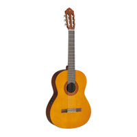 Đàn Guitar Classic, Classical & Nylon - Yamaha CX40 - Pickup tích hợp với Preamp thụ động với các nút điều chỉnh