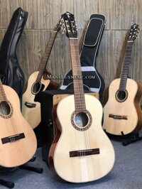 Đàn Guitar Classic Lương Sơn LSC120 Có Ty Chống Cong Cần + Bền Chất Lượng Tốt + Giá Rẻ Dành Cho Người Mới