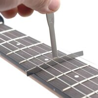 Đàn Guitar Điện Radian Thước Đàn Guitar Điện Dây Tóc Dụng Cụ Đo Thép Không Gỉ Ngón Tay Dây Tóc Radian Dây Đàn Piano Điều Chỉnh Mã