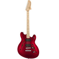 Đàn Guitar Điện Squier Affinity Starcaster HH Electric Guitar, Maple Fingerboard, Candy Apple Red #0370590509