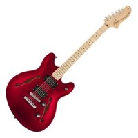 Đàn Guitar Điện Squier Affinity Starcaster HH Electric Guitar, Maple Fingerboard, Candy Apple Red #0370590509