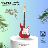 Đàn Guitar Điện YAMAHA PACIFICA PAC012 - Bảo hành chính hãng 12 tháng - Màu Metallic red