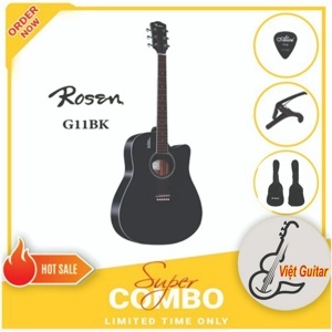 Đàn Guitar Rosen G11