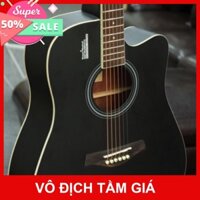 ĐÀN GUITAR ROSEN R135 CHÍNH HÃNG MÀU ĐEN GỖ THỊT CAO CẤP