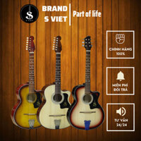 Đàn guitar tân cổ phím lõm C02 ( Chính hãng S Việt )