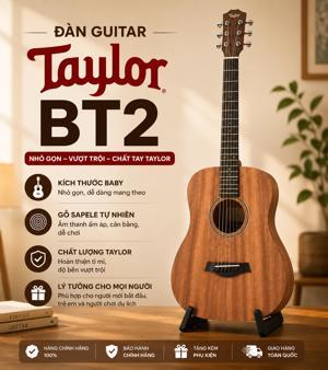 Đàn Guitar Taylor BT2
