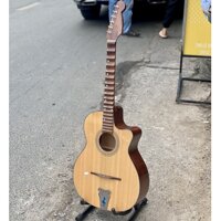 Đàn Guitar Vọng Cổ Gỗ Nguyên Tấm- Đàn Tân Cổ