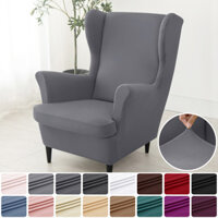 Đàn Hồi Cánh Ghế Có Co Giãn Spandex Dốc Lưng Ghế Sofa Dép Có Đệm Ghế Bảo Vệ Trang Trí Nhà