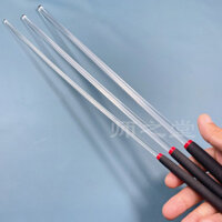 Đàn hồi cao trong suốt cao cc Stick Pointing Whip Nhựa Giảng dạy Stick Solid Baton Vine#高弹高透cc棒教鞭树脂教棍实心指挥棒藤条教棒老师指读专用可训犬