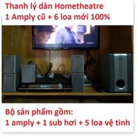 Dàn Home Theatre Amply cũ + Loa 5.1 mới 100%