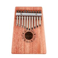 Đàn Kalimba 10 Phím K10M Gỗ Mahogany - Mbira Thumb Finger Piano 10 Keys - Kèm túi, Khăn lau, Sách học 206760