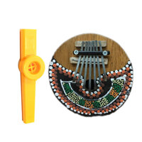 Đàn Kalimba 7 Phím Gỗ Woim-17A Kèm Kèn Kazoo