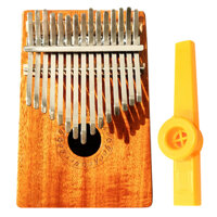 Đàn Kalimba Gecko 15 Phím Gỗ KOA K15K Kèm Kèn Kazoo