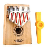 Đàn Kalimba Gecko 17 Phím K17BA Gỗ Trúc Kèm Kèn Kazoo DreamMaker - Có sẵn