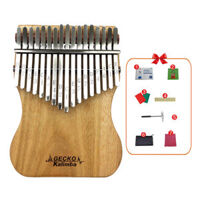 Đàn Kalimba Gecko 17 Phím K17CAP (Gỗ Long Não – Tone C hoặc B tùy chọn)