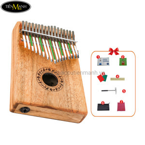 Đàn Kalimba Gecko K17CAEQ, 17 Phím