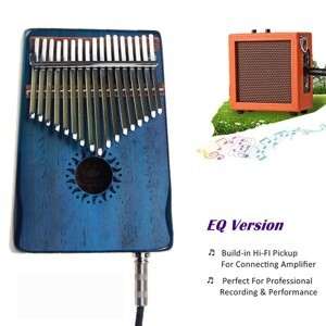 Đàn Kalimba Walter WK-17BLEQ, 17 Phím