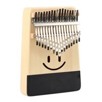 Đàn Kalimba Yael 17 Phím Gỗ Vân Sam Y17S-S (Mặt cười - Mbira Thumb Finger Piano 17 Keys)
