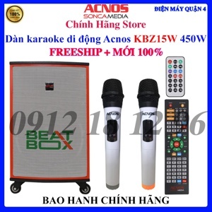 Dàn karaoke di động Acnos KBZ15W 450W