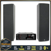 Dàn karaoke gia đình, dàn âm thanh tại gia cao cấp gồm Amply DA-9700XM và loa đứng LS-908 - HÀNG CHÍNH HÃNG - Trọn bộ loa và amply