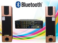 dàn karaoke gia đình gồm loa YAMAHA 420+AMPLY BLUETOOTH CỰC HAY