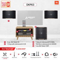 Dàn Karaoke Gia Đình JBL DKP63 (Chính Hãng)