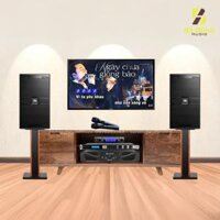 Dàn Karaoke Gia Đình : JBL 4012 G2, Đẩy Crown XLi2500 ,Vang KX180A , Micro VM300