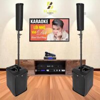 Dàn Karaoke Gia Đình : Loa RCF EVOX JMIX8, Vang KX180A , Micro VM300, Bộ Quản Lý Nguồn AAP P8