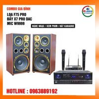 Dàn karaoke gia đình loa Weeworld F75 Pro 13,5 triệu