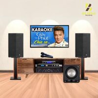 Dàn Karaoke Gia Đình : Loa Wharfedale Pro SIGMA-10, Đẩy Wharfedale XR1500 ,Vang KX180A , Micro VM300 , Sub Polk HTS12