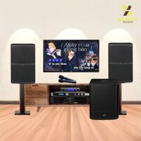 Dàn Karaoke Gia Đình : Loa Whafedale Pro WH-12 NEO, Đẩy Wharfedale CPD 2600 ,Vang KX180A , Micro VM300 , Sub Wharfedale Pro T-Sub-AX15B