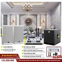 DÀN KARAOKE GIA ĐÌNH S1113 (LOA CODA K12i, MICRO DBACOUSTIC M800D, SUB HK PRO18S, VANG SỐ DBACOUSTIC S800, QUẢN LÝ NGUỒN DBACOUSTIC SP10 PLUS, ĐẨY CÔNG SUẤT TH MA4.8Q)