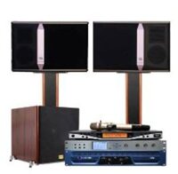 Dàn Karaoke JBL: Loa JBL KI512, Micro JBL VM200, Vang số Vatasa V6 Pro, Cục  đẩy công suất Crown T5