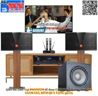 Dàn Karaoke JBL Cao Cấp 35 (JBL CV1652T, BJ-A88, BKSound SW212, BJ-U100)