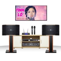 DÀN KARAOKE JBL CAO CẤP GD45 (JBL PASION 10, KVS500, KX180, VM300) HÀNG CHÍNH HÃNG NEW 100%