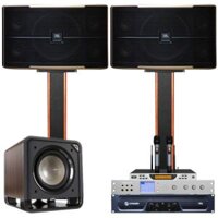 Dàn Karaoke JBL TT98: (JBL pasion12, Vatasa V8pro, Vatasa T900 , Crown T5, Polk Audio HTS12)