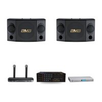 Dàn karaoke kinh doanh giá rẻ VM-01: Loa BMB CSX 580SE, Amply Canifornia Pro 568E, Đầu VietKTV SD 2T…