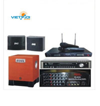 Dàn karaoke kinh doanh giá rẻ VMC-02: Đầu karaoke Arirang 909 HD, Đôi loa BMB CS – 255E…