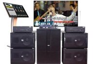 Dàn Karaoke kinh doanh K110 Goldsound (Loa V258PU-KA, Cục đẩy A958PU-2K, A957PU-1K, JBL KX180, Micro SLS S800,...)