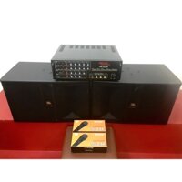 Dàn Karaoke Loa Ki81 Bass 25cm + Âmly Jagua 203 12 Sò Tặng Cặp Mic Hát +dây kết nối.Diện tích sử dụng 15-20m2